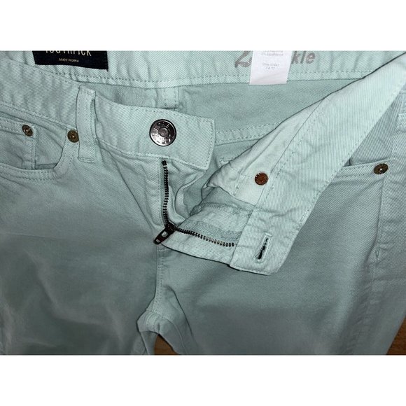 J. Crew Sz 28 Ankle Toothpick Jeans Straight Leg Denim Stretch Skinny EUC - Picture 6 of 9